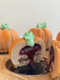Alternative view of Entremets trompe l'oeil Citrouille
